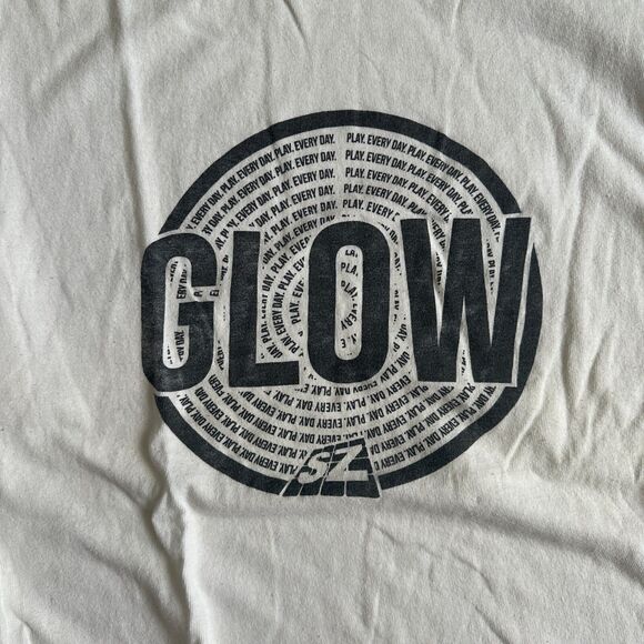 Delta Pro Weight Glow SkyZone Play Everyday Men's XL White Graphic  T-Shirt - Picture 7 of 11